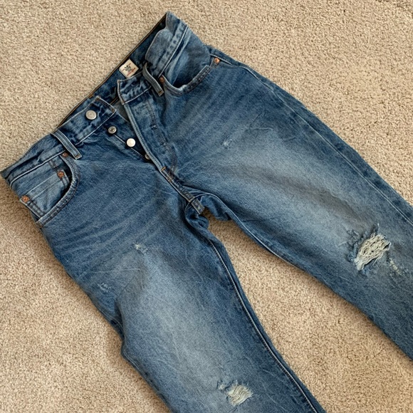 Vintage Selvedge Button Fly Levi’s 501 Jeans 27